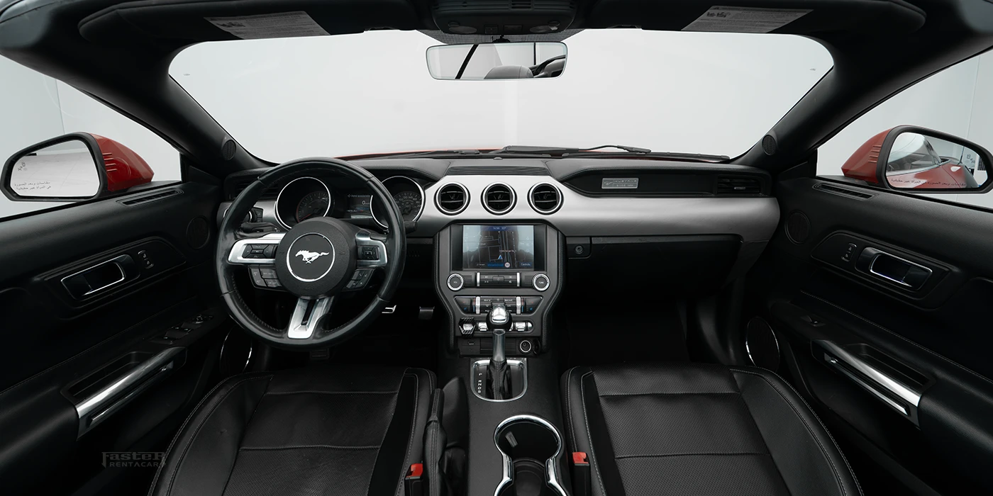 Ford Mustang Red Black Interior